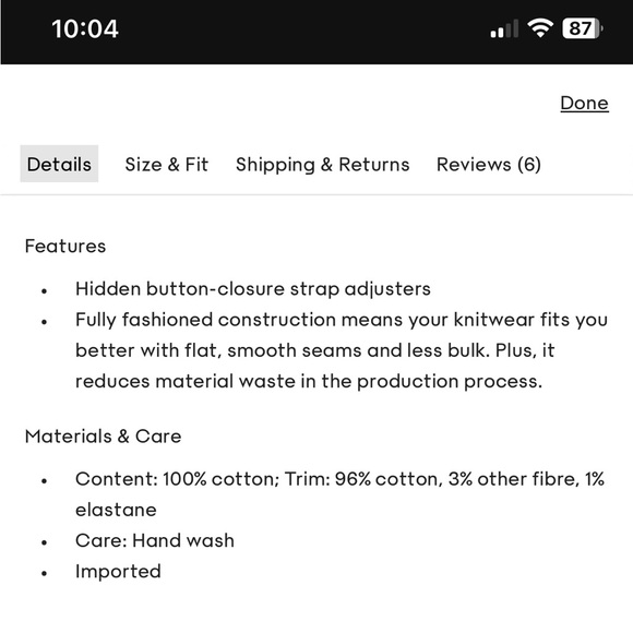 NWT Wilfred Evie Top - Picture 6 of 11
